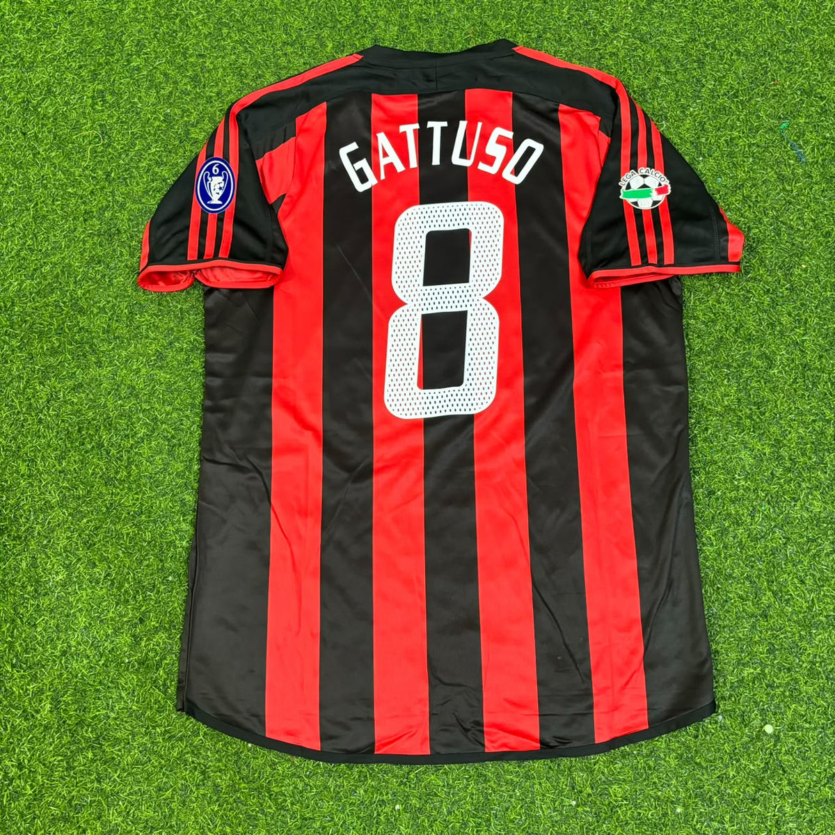 Gennaro Gattuso 8 Milan 2003/2004 Maillot de football rétro domicile