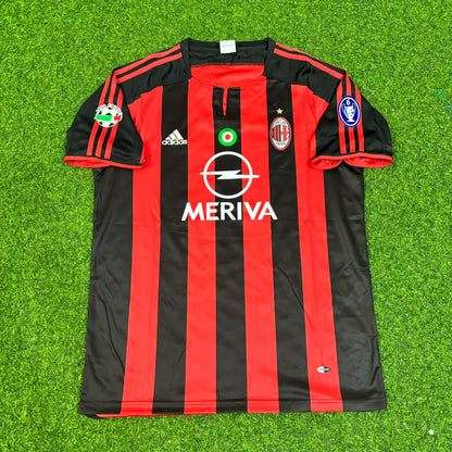 Gennaro Gattuso 8 Milan 2003/2004 Maillot de football rétro domicile