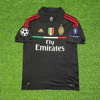 Gennaro Gattuso 8 - Milan Third Kit 2011/12 Retro Kit Jersey Maillot Trikot Soccer Shirt