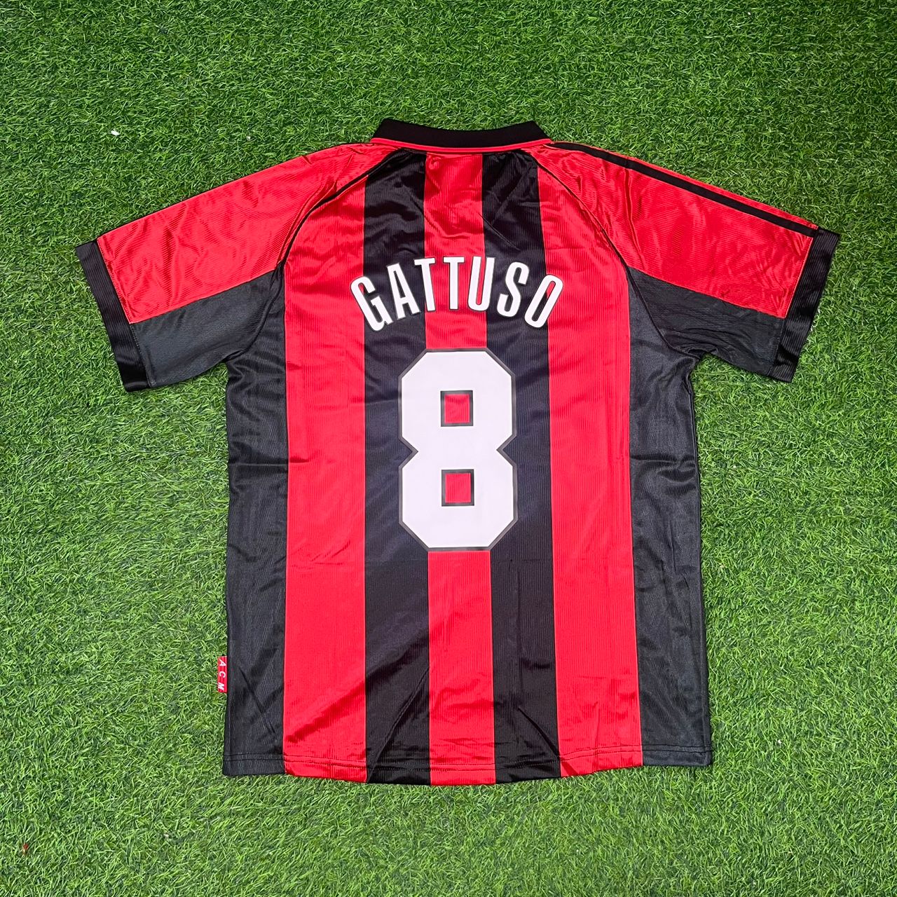 Gennaro Gattuso AC Milan 1999-2000 Retro Football Jersey