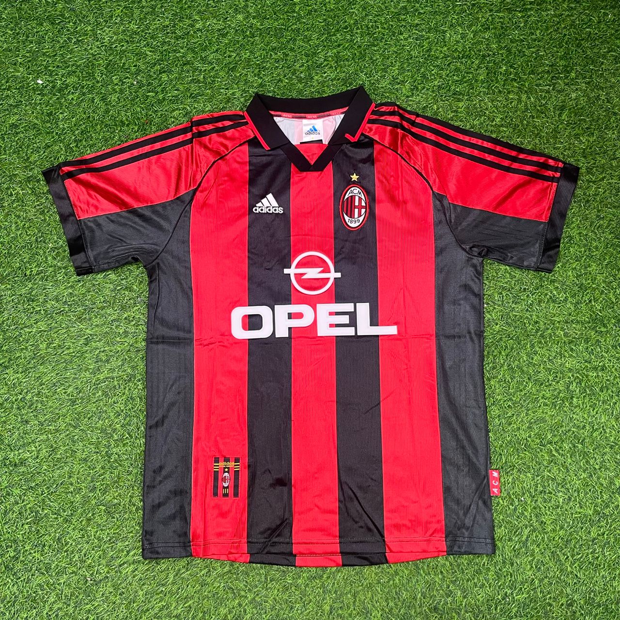 Gennaro Gattuso AC Milan 1999-2000 Retro Football Jersey
