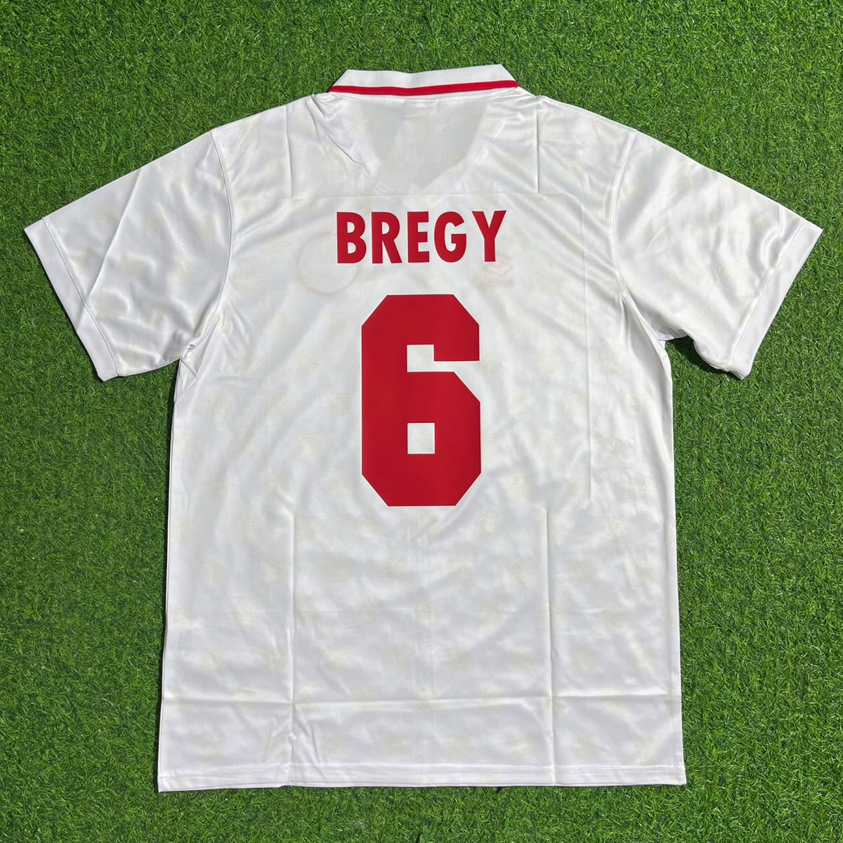 Maillot de football rétro blanc Breel Embolo Suisse