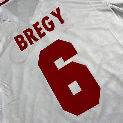 Maillot de football rétro blanc Breel Embolo Suisse