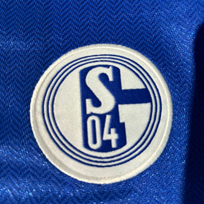 FC Schalke 04 1998 2000 Blaues Heimtrikot Fußball Retro Trikot