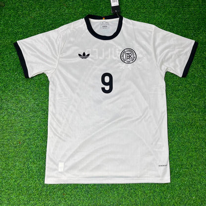 Gerd Müller Deutschland 125 Jahre Sonderedition Germany Weißes Fußballtrikot
