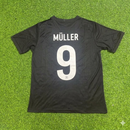 Gerd Müller Germany 125 Years Special Black Football Jersey