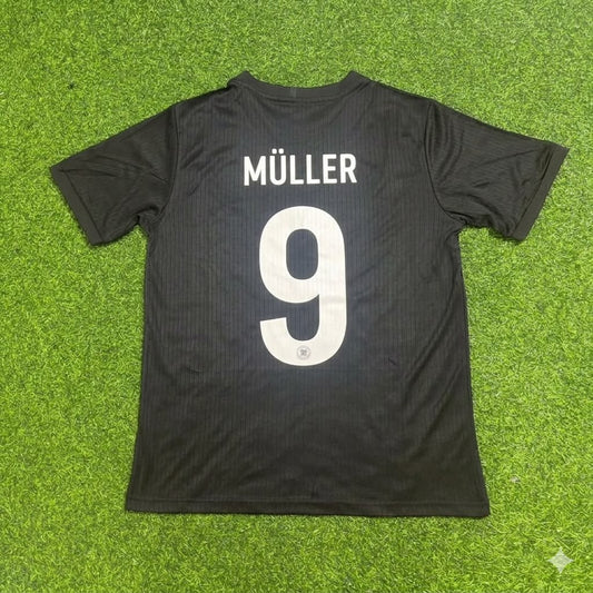 Gerd Müller Germany 125 Years Special Black Football Jersey