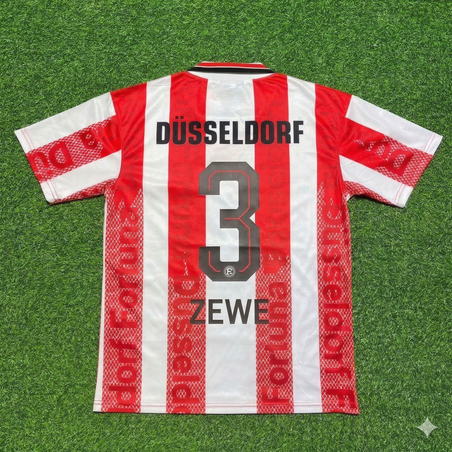 Gerd Zewe Fortuna Düsseldorf Retro Football Jersey