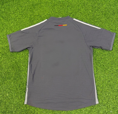 Germany 2002 World Cup Gray Special Retro Football Jersey