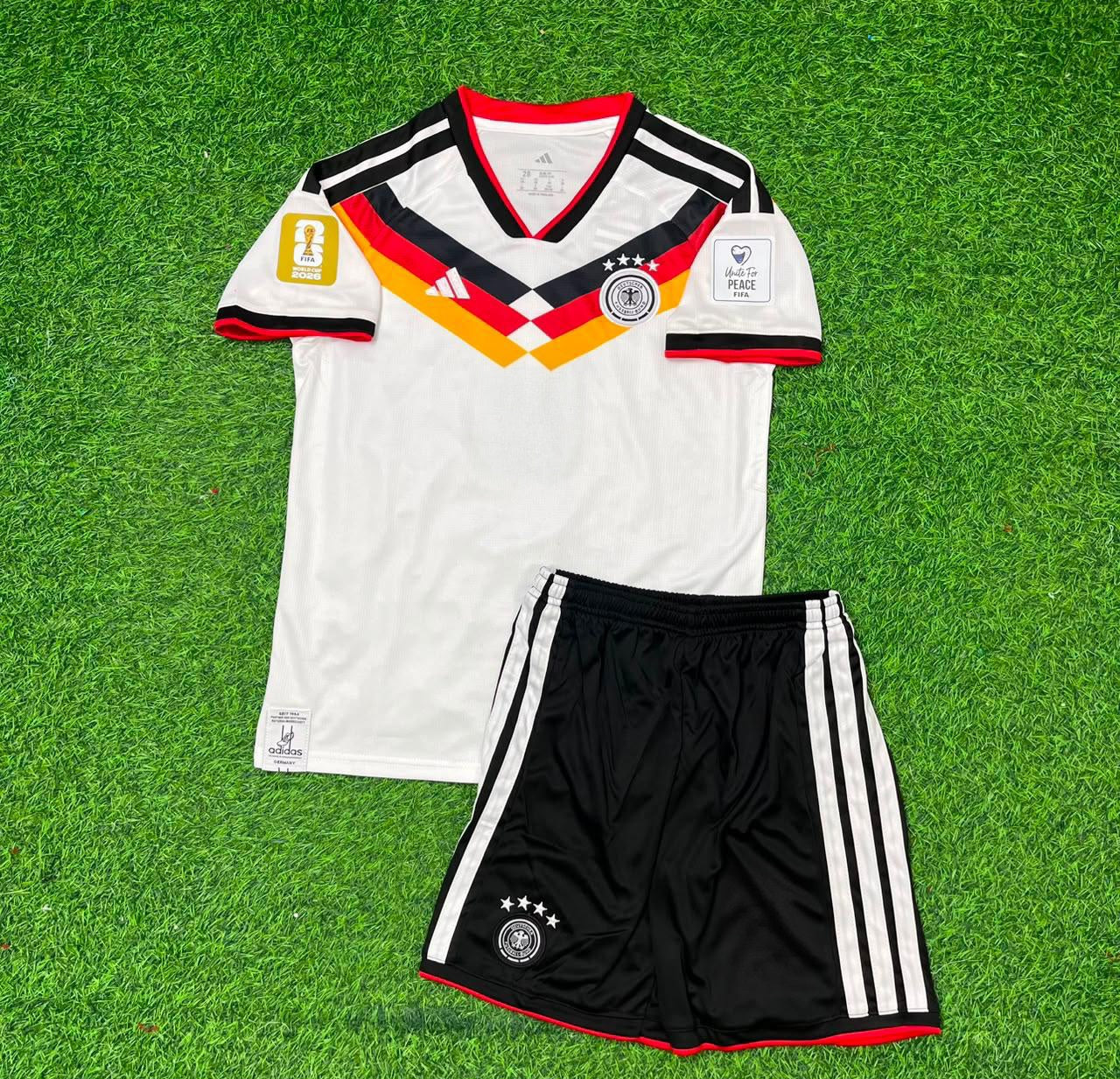 Jamal Musiala Germany 2026 World Cup Kids Home Football Jersey