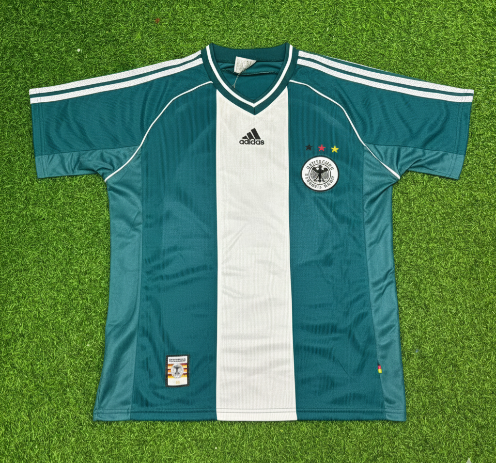 Germany 1998 World Cup Away Retro Football Jersey