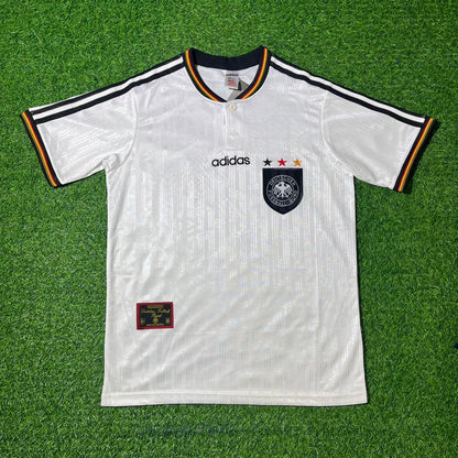Deutschland EM 1996 Germany Finale Heim Retro Fußballtrikot Set