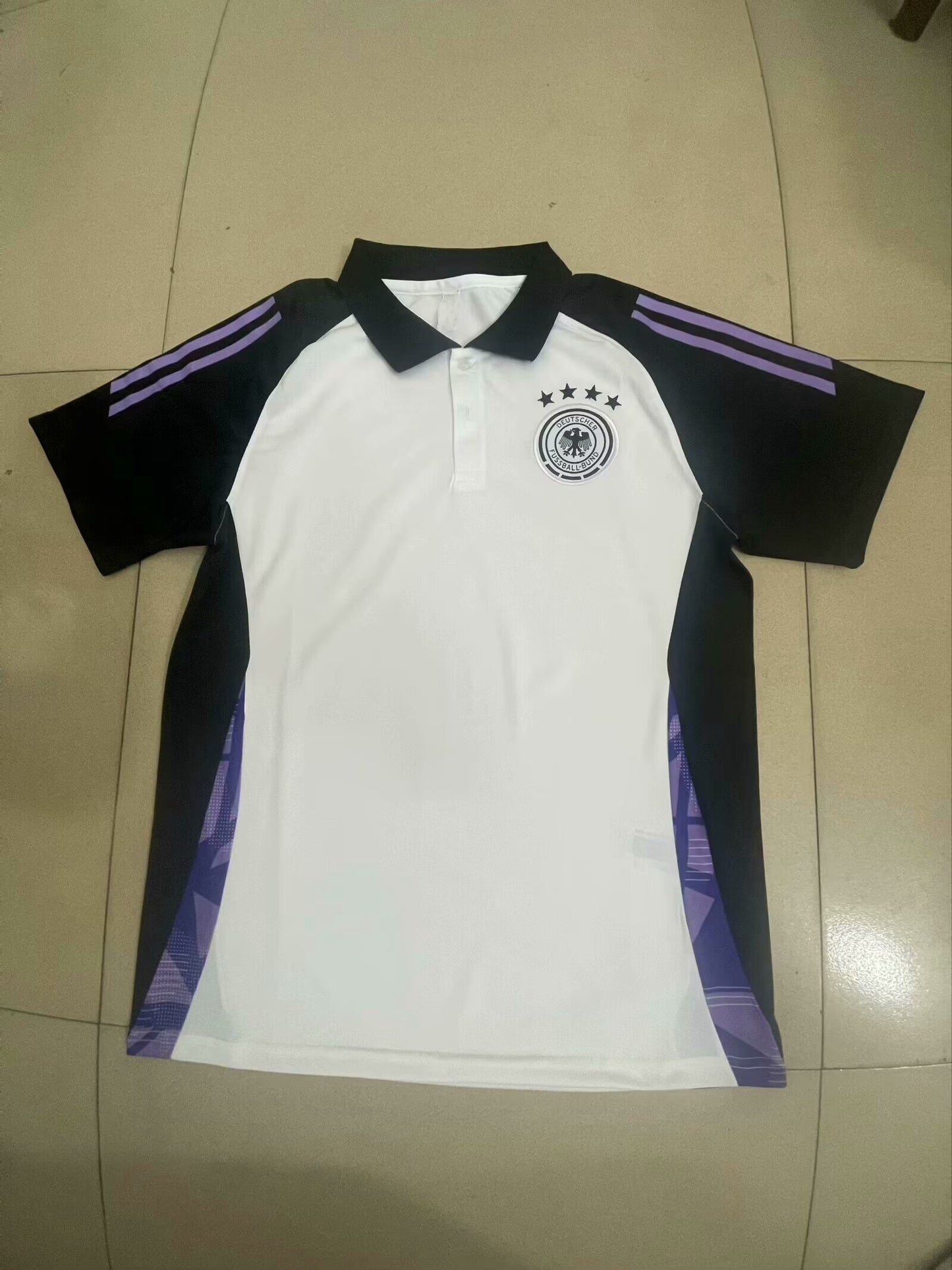 Germany New Polo Neck Polokragen Tshirt