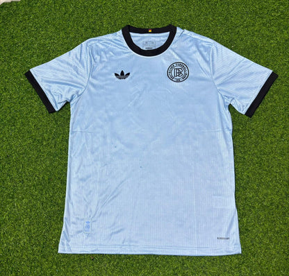 Aleksandar Pavlovic Germany 125th Year Special Clear Blue Retro Football Jersey