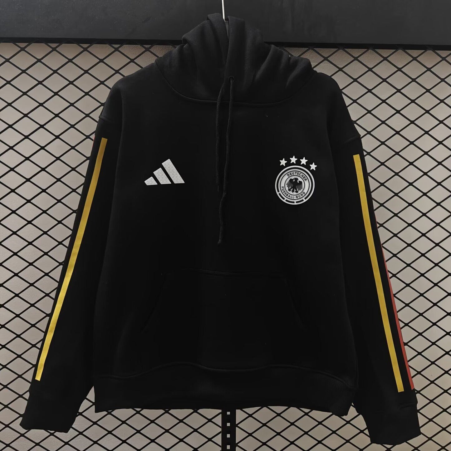 Germany - Hoodie Winter Fleece- Football Kapuzenpullover
