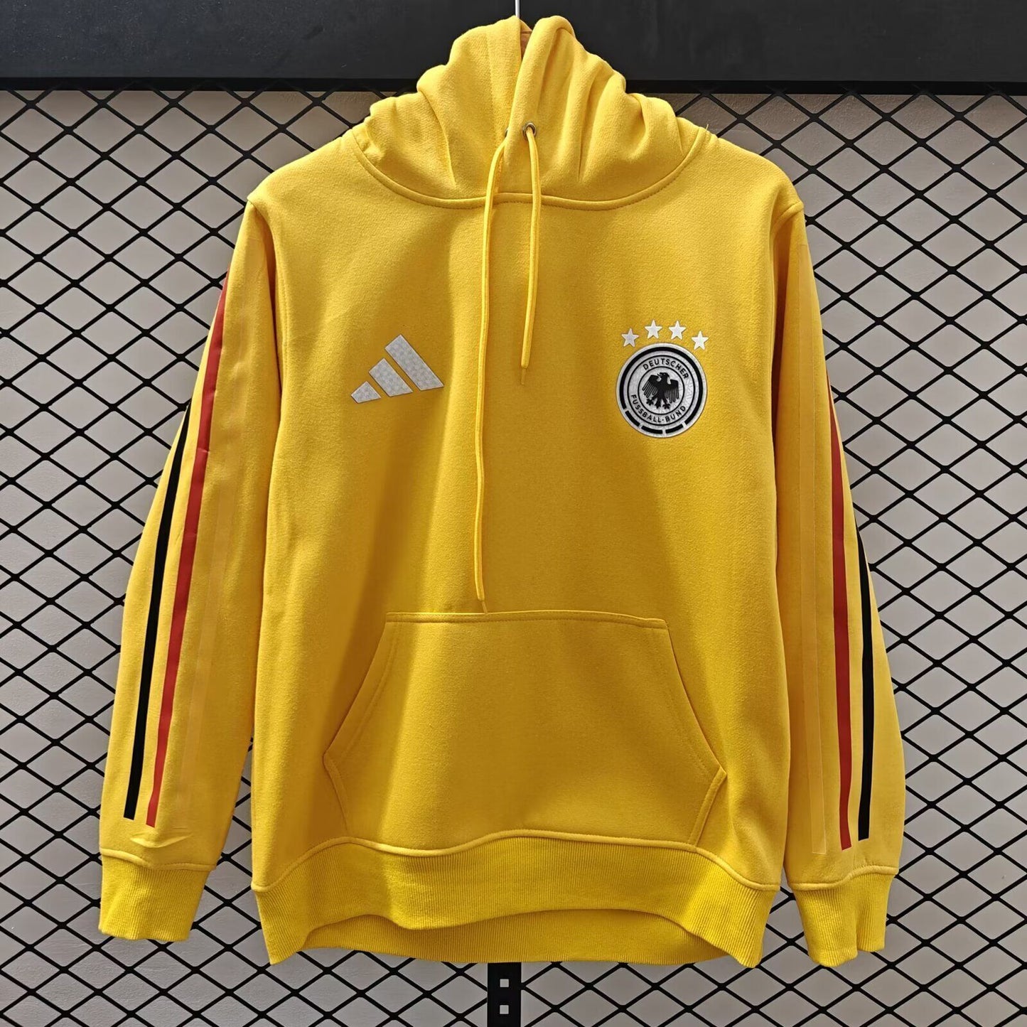 Germany - Hoodie Winter Fleece- Football Kapuzenpullover