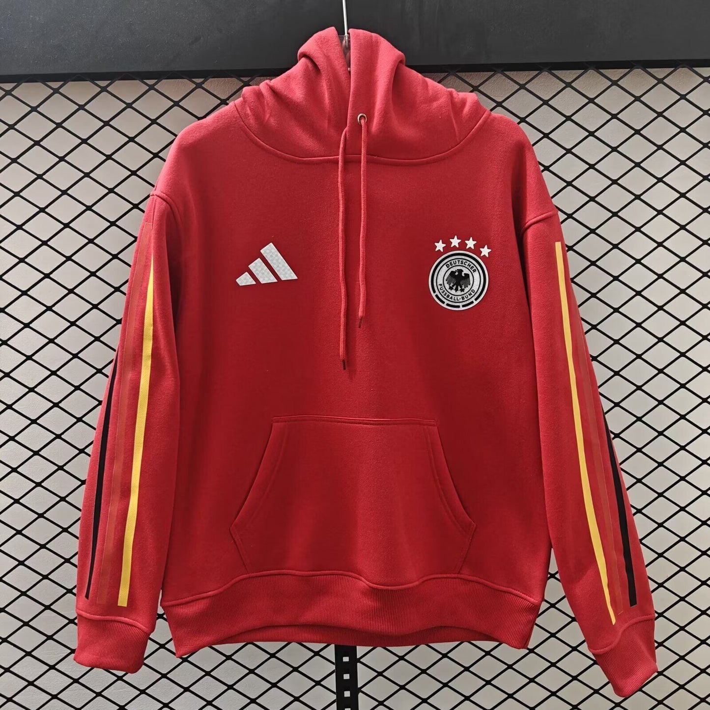 Germany - Hoodie Winter Fleece- Football Kapuzenpullover