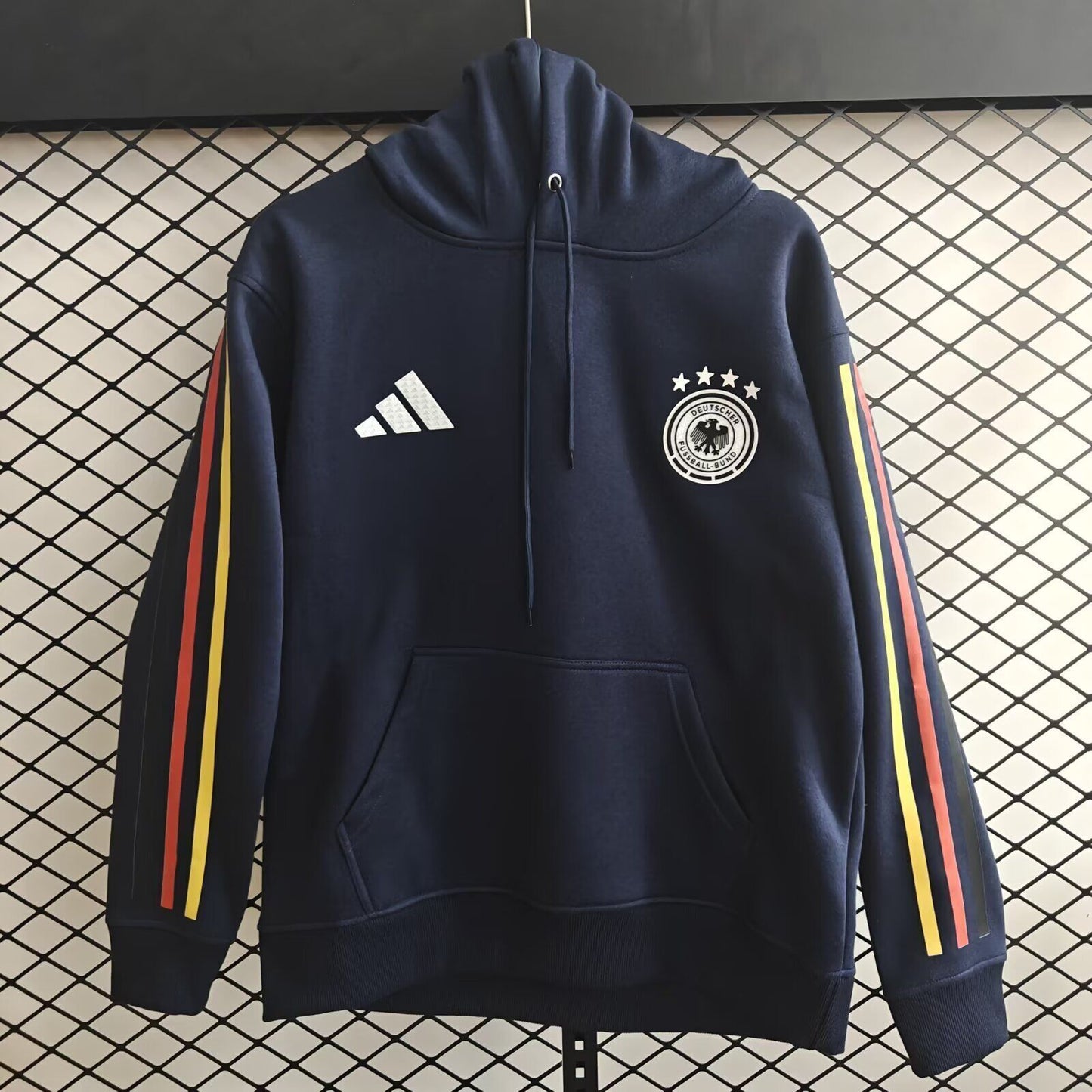 Germany - Hoodie Winter Fleece- Football Kapuzenpullover