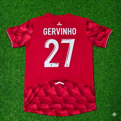 Gervinho #27 LOSC Lille Home Football Retro Jersey