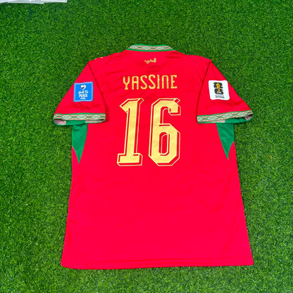 Gessime Yassine Morocco 2026 World Cup Home Red Football Jersey