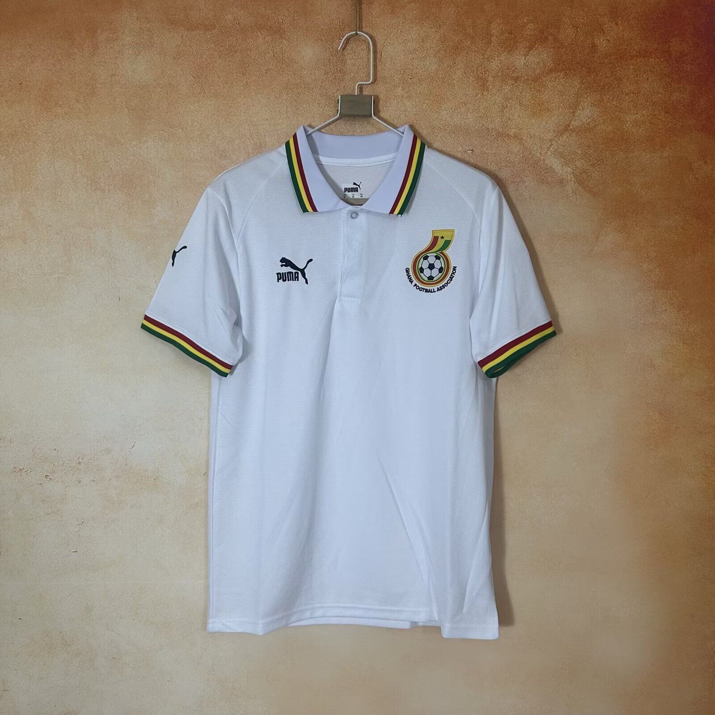 Ghana New Polo Neck Polokragen Tshirt