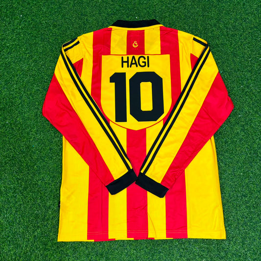 Gheorghe Hagi Galatasaray 1999-2000 Long Sleeve Retro Football Jersey