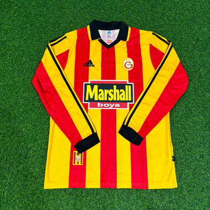 Gheorghe Hagi Galatasaray 1999-2000 Long Sleeve Retro Football Jersey