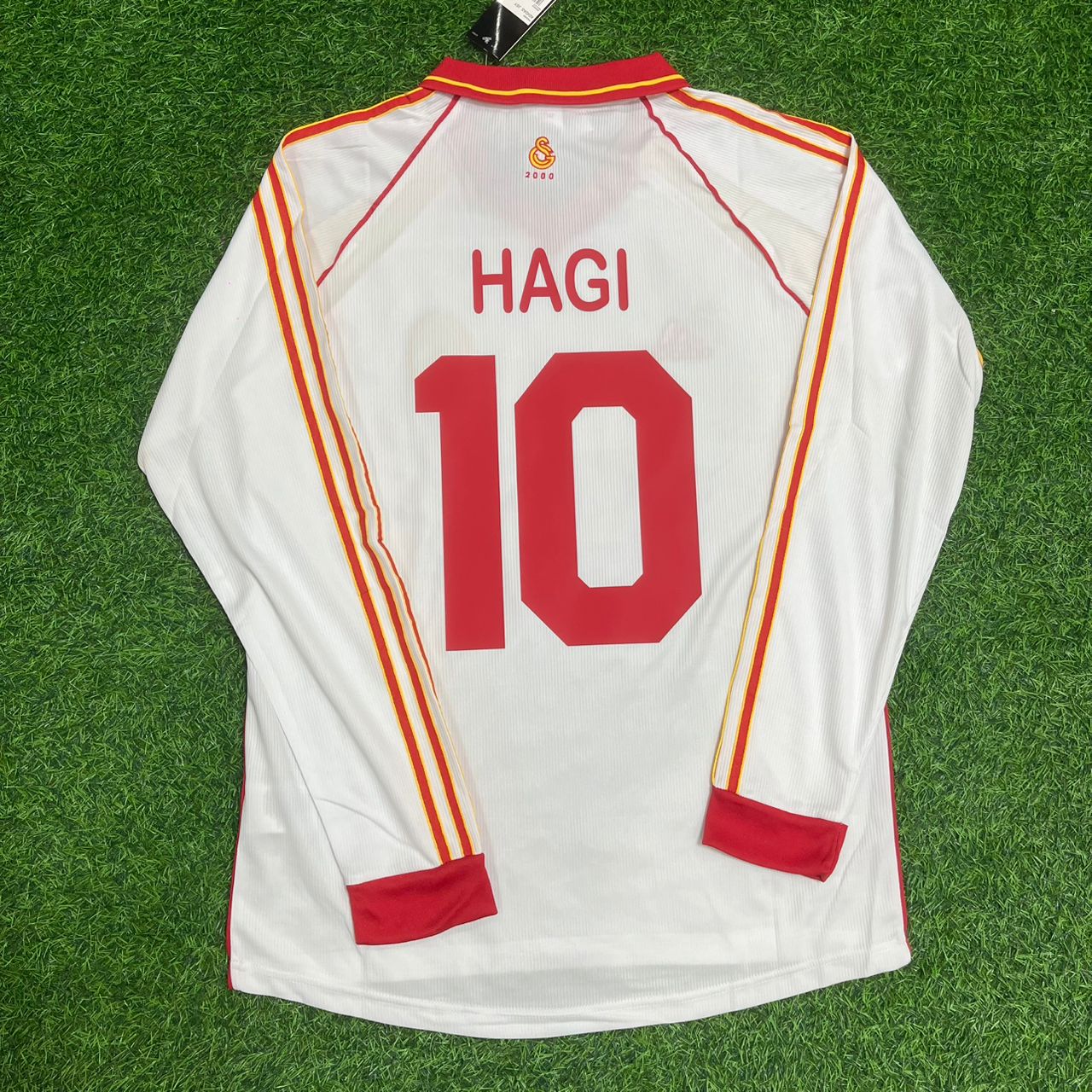 Gheorghe Hagi Galatasaray UEFA 2000 Final Retro Football Jersey Kit