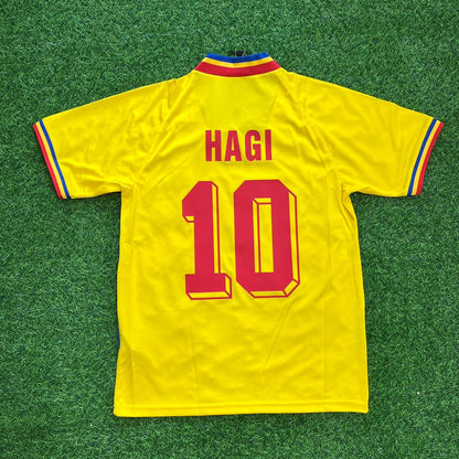 Gheorghe Hagi Romania Retro 1994 Jersey Maillot Trikot Camiseta