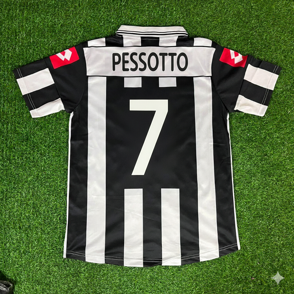 Gianluca Pessotto Juventus 2001 2002 Season Retro Jersey