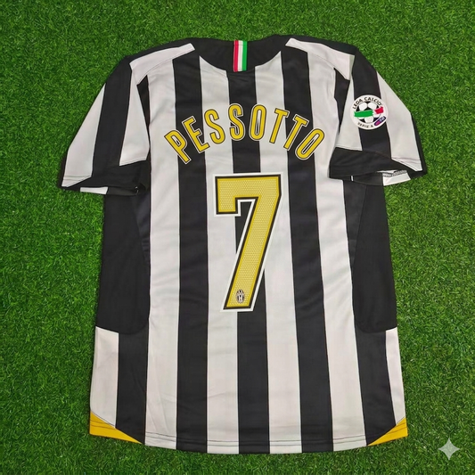 Gianluca Pessotto Juventus 2005-2006 Retro Jersey | Kit | Trikot | Maillot Soccer Shirt