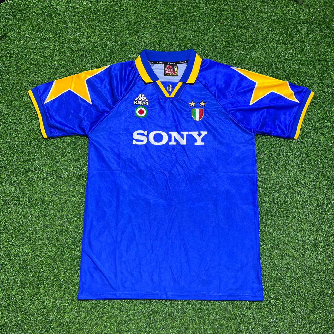 Gianluca Vialli 9 – Juventus 1995–1997 Retro Kit Jersey – | Trikot | Maillot