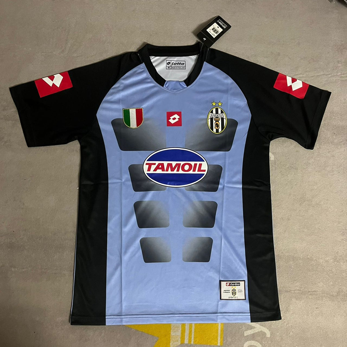Buffon Kit Gianluigi Buffon Juventus 2002 2003 Season Retro Goalkeeper Jersey
