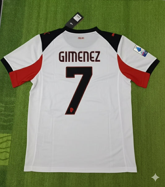 Santiago Giménez Ac Milan New Season Jersey Trikot Maillot