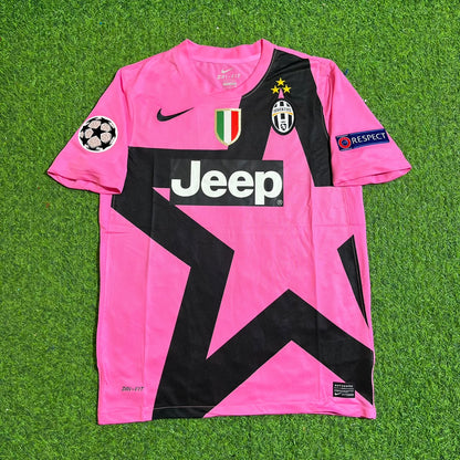 Giorgio Chiellini Juventus Pink 2012 2013 Season Retro Jersey Soccer Shirt