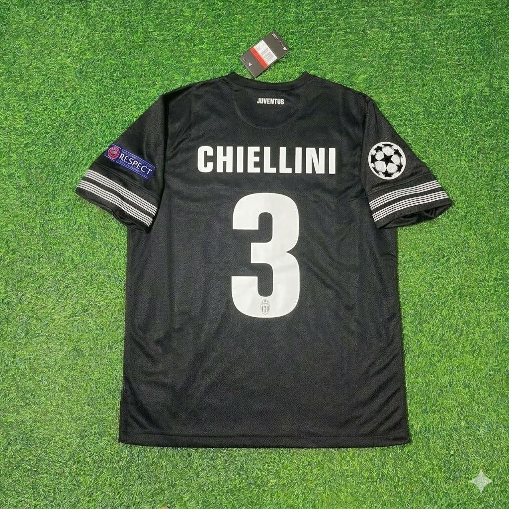 Giorgio Chiellini 3- Juventus Home 2012 2013 Season Retro Jersey Trikot