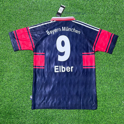 Giovane Elber 9 Bayern Munich Retro 1997/99 Jersey Trikot