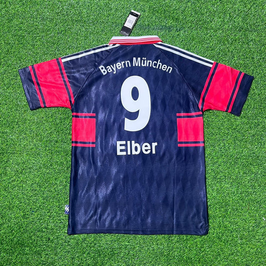 Giovane Elber 9 Bayern Munich Retro 1997/99 Jersey Trikot