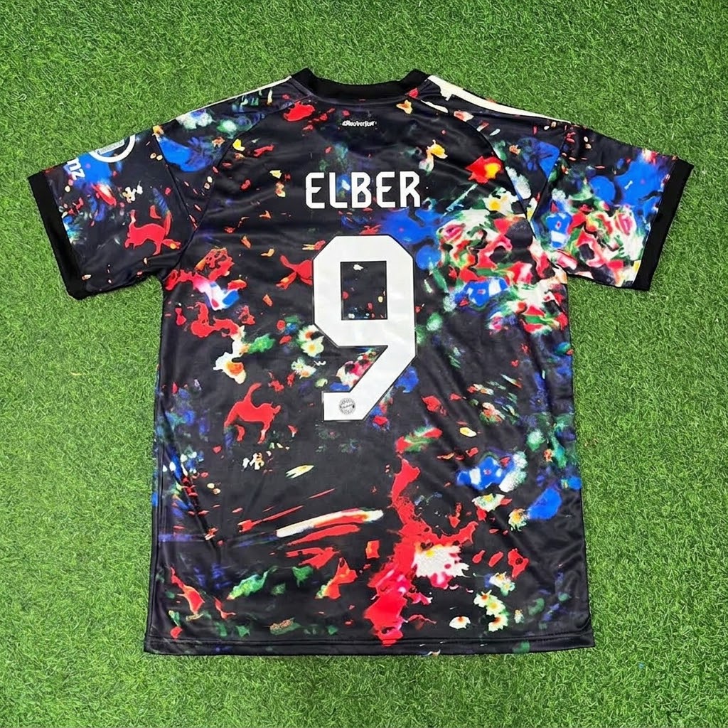 Giovane Élber 9- Bayern München Oktoberfest Spezial-Edition Fußballtrikot