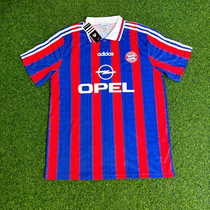 Giovane Elber Bayern Munich Retro Football Jersey Kit