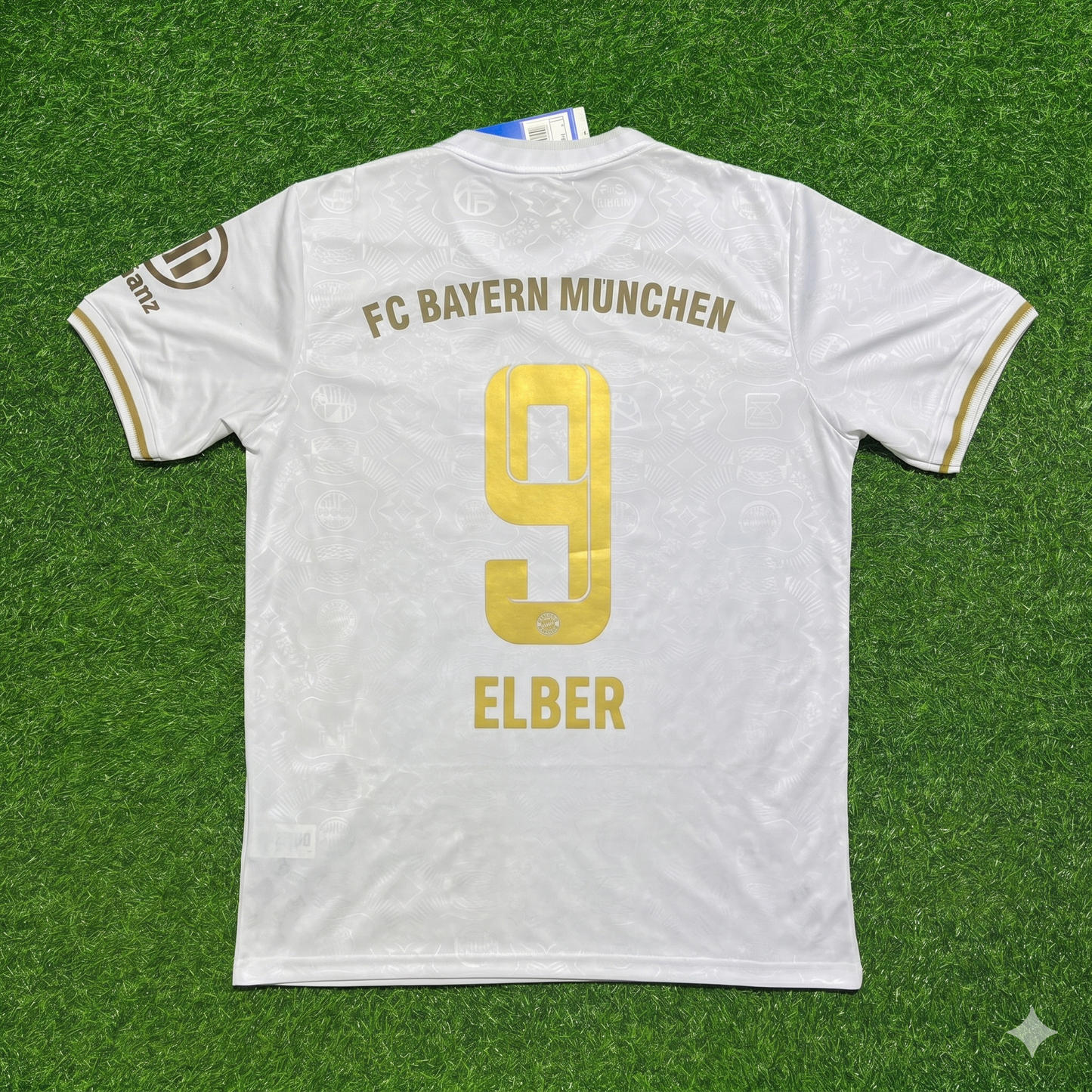 Giovane Elber #9 FC Bayern München 125 Years Anniversary Special-Edition White Jersey
