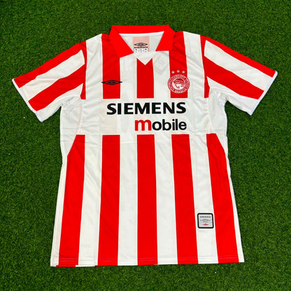 Giovanni Silva de Oliveira Olympiacos 2004-2005 Retro Home Football Jersey
