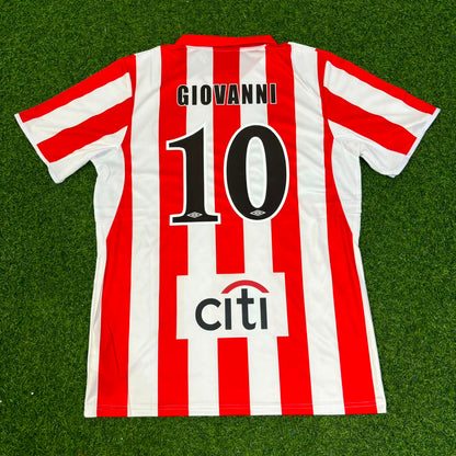 Giovanni Silva de Oliveira Olympiacos 2004-2005 Retro Home Football Jersey