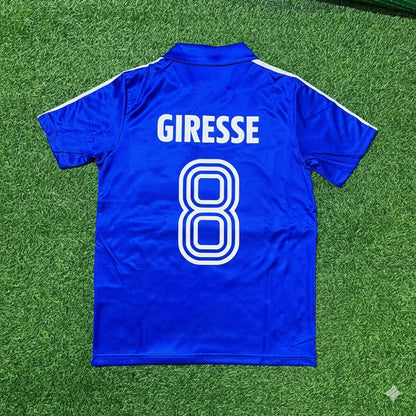 Alain Giresse  France 1982 World Cup Retro Football Jersey Retro Trikot