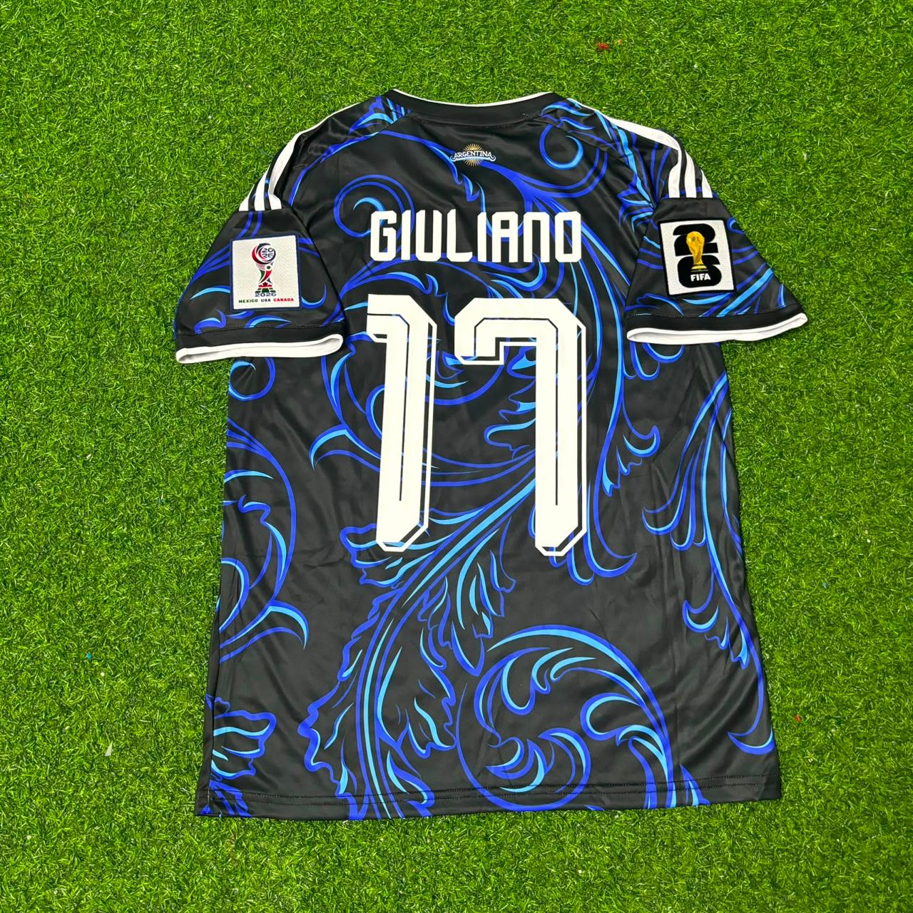 Giuliano Simeone #17 Argentina 2026 World Cup New Season Football Jersey Kit