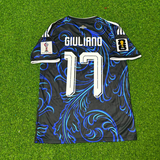 Giuliano Simeone #17 Argentinien 2026 WM Neues Saison Fußballtrikot Set