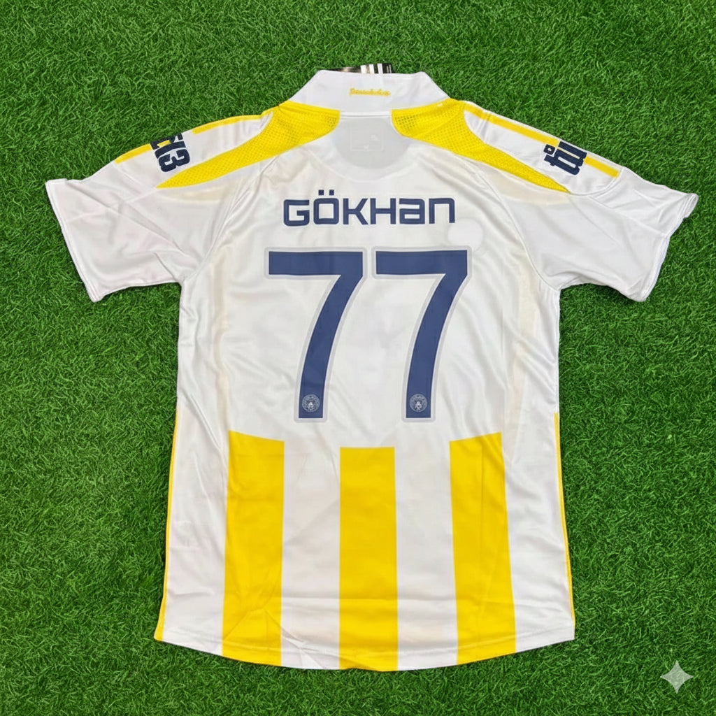 Gökhan Gönül Fenerbahçe 2007-2008  Retro Jersey Trikot Maillot