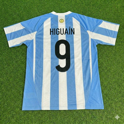 Maillot rétro Argentine Coupe du Monde 2010 Gonzalo Higuain 9