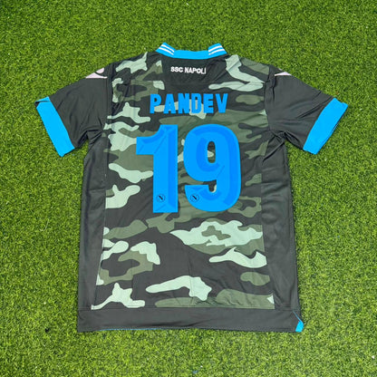 Goran Pandev 19 – Napoli 2013–14 Retro-Kit-Trikot Trikot Maillot Fußball-Shirt