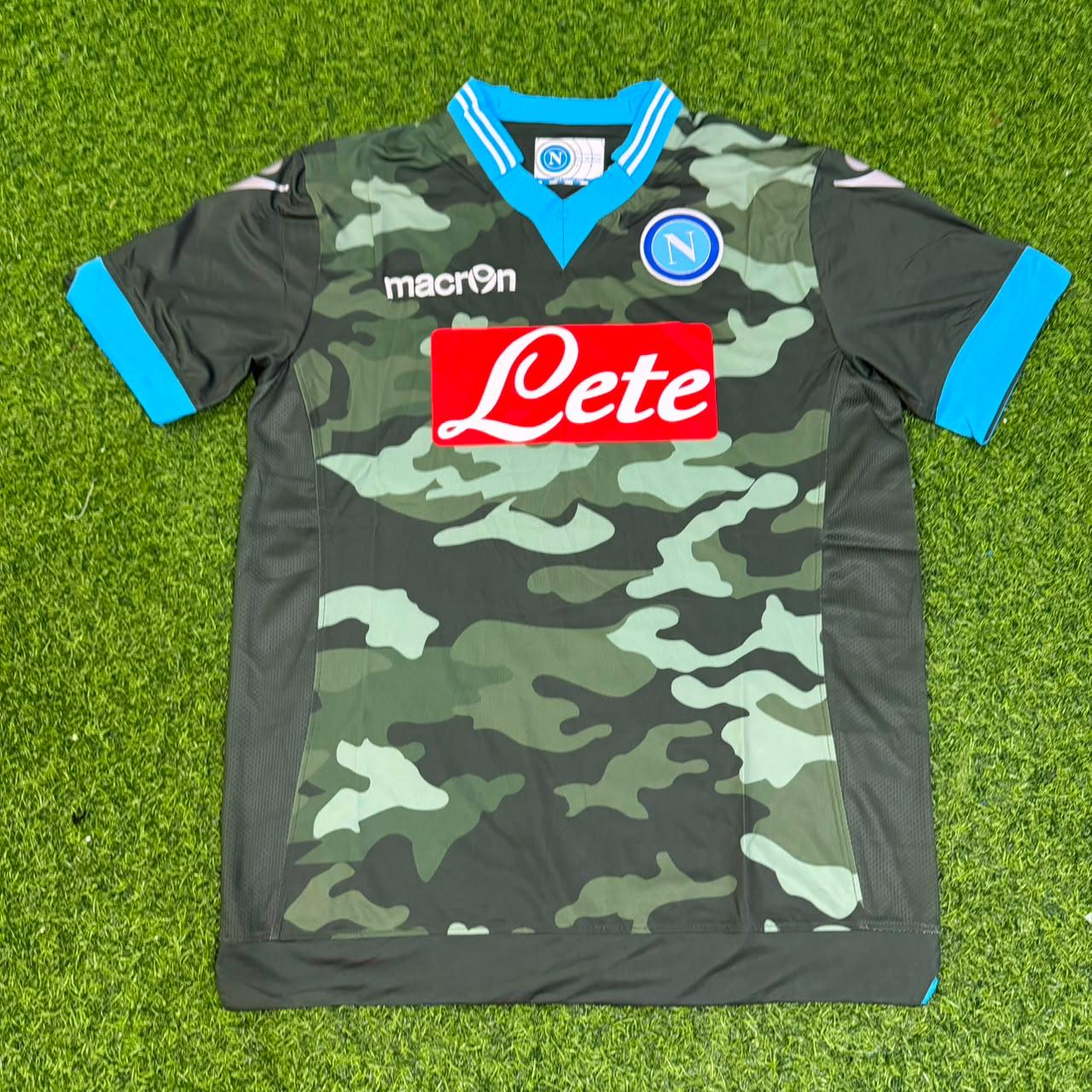 Goran Pandev 19 – Napoli 2013–14 Retro-Kit-Trikot Trikot Maillot Fußball-Shirt